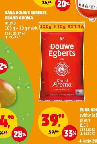 Penny Market Káva douwe egberts grand aroma mletá nabídka