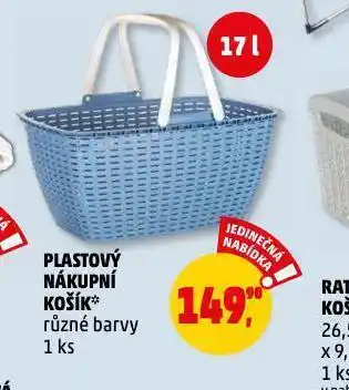 Penny Market Plastový nákupní košík nabídka