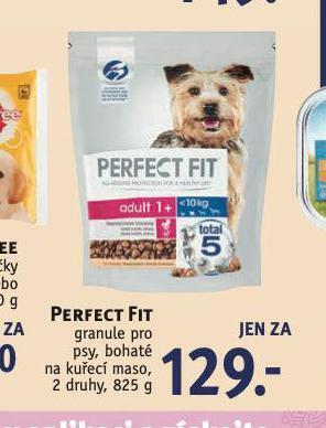 Rossmann Perfect fit granule pro psy nabídka