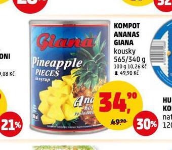 Penny Market Kompot ananas giana nabídka
