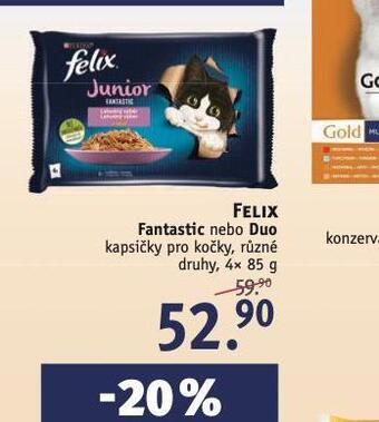 Rossmann Felix kapsičky pro kočky nabídka