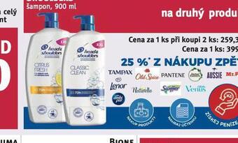 Rossmann Head&shoulders šampon nabídka
