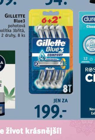 Rossmann Gillette blue3 pohotová holítka nabídka