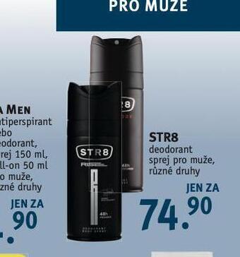 Rossmann Str8 deodorant nabídka