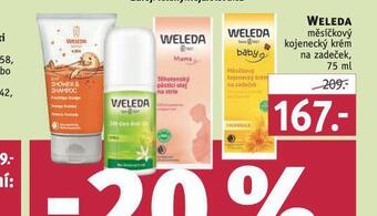 Rossmann Weleda měsíčkový kojenecký krém na zadeček nabídka