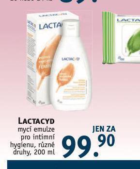 Rossmann Lactacyd mycí emulze nabídka