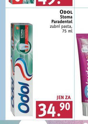 Rossmann Odol stoma paradentol zubní pasta nabídka