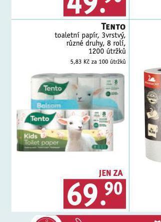 Rossmann Tento toaletní papír nabídka