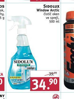 Rossmann Sidolux windows artic čistič oken ve spreji nabídka