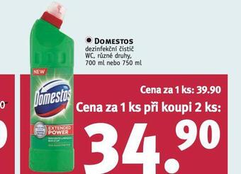 Rossmann Domestos dezinfekční čistič wc nabídka