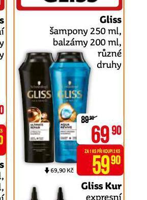 Teta Gliss šampon, balzám nabídka
