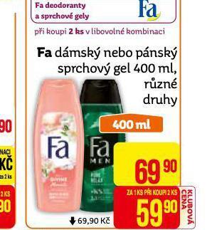 Teta Fa sprchový gel nabídka