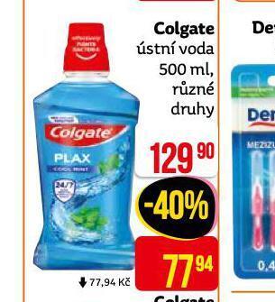 Teta Colgate ústní voda nabídka