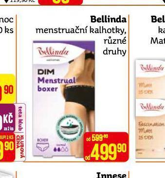 Teta Bellinda menstruační kalhotky nabídka