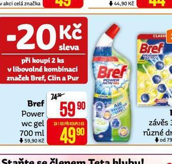 Teta Bref power wc gel nabídka