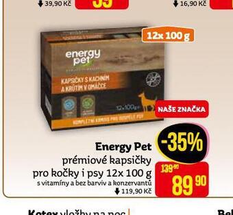 Teta Energy pet prémiové kapsičky pro kočky nabídka