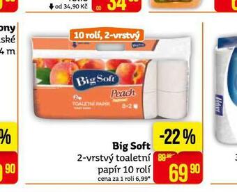 Teta Big soft toaletní papír nabídka