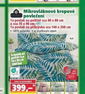 Norma Mikrovláknové krepové povlečení nabídka