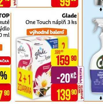 Teta Glade one touch náplň nabídka