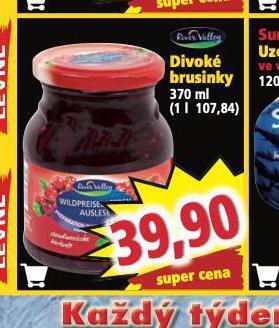 Norma Divoké brusinky nabídka