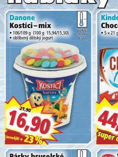 Norma Danone kostíci - mix nabídka