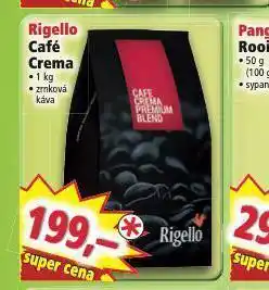 Norma Rigello café crema zrnková káva nabídka