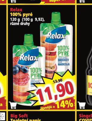Norma Relax 100% pyré nabídka
