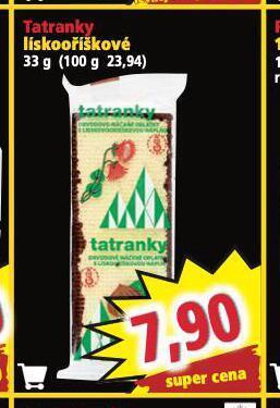 Norma Tatranky lískooříškové nabídka