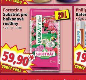 Norma Forestina substrát pro balkonové rostliny nabídka