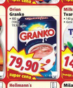 Norma Orion granko nabídka