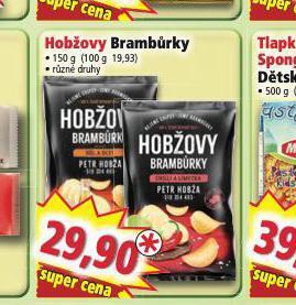 Norma Hobžovy brambůrky nabídka