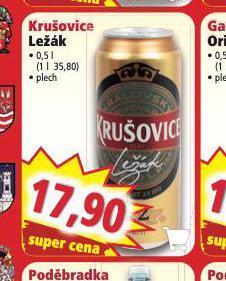 Norma Pivo krušovice 12 královský ležák nabídka