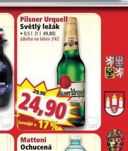 Norma Pivo pilsner urquell nabídka