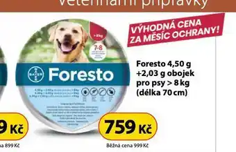 Dr. Max Foresto obojek pro psy nabídka