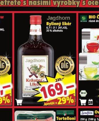 Norma Jagdhorn bylinný likér nabídka