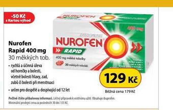 Dr. Max Nurofen rapid 400 mg nabídka