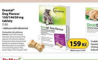 Dr. Max Drontal dog flavour tablety nabídka