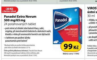 Dr. Max Panadol extra novum nabídka