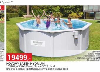 Baumax Kovový bazén hydrium nabídka