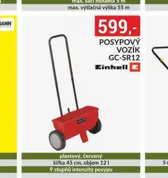 Baumax Posypový vozík nabídka