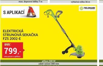 Baumax Elektrická strunová sekačka nabídka
