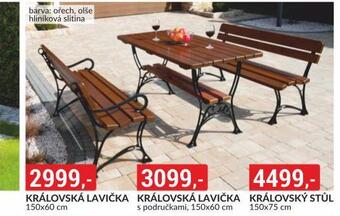 Baumax Královský stůl nabídka