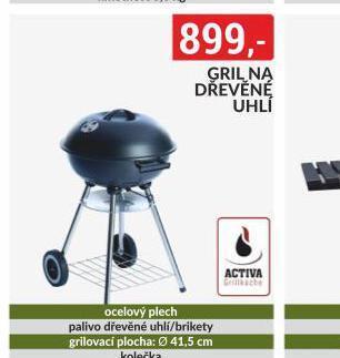 Baumax Gril na dřevěné uhlí nabídka