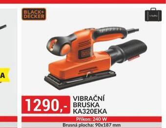 Baumax Vibrační bruska black & decker nabídka