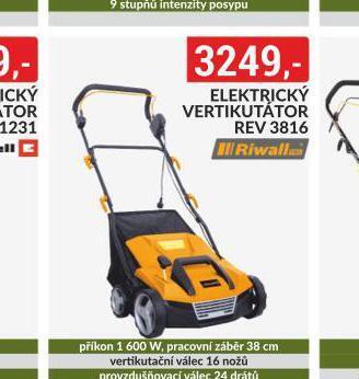Baumax Elektrický vertikulátor nabídka