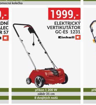 Baumax Elektrický vertikulátor nabídka