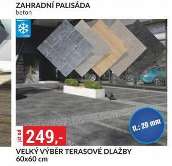 Baumax Terasová dlažba nabídka