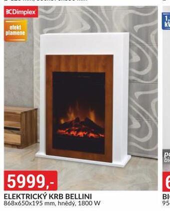 Baumax Elektrický krb bellini nabídka