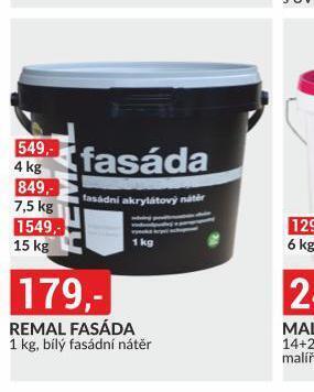 Baumax Remal fasáda nabídka