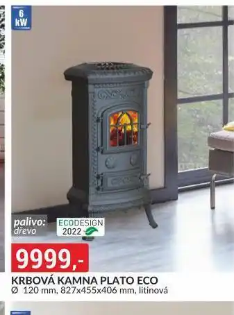 Baumax Krbová kamna plato eco nabídka